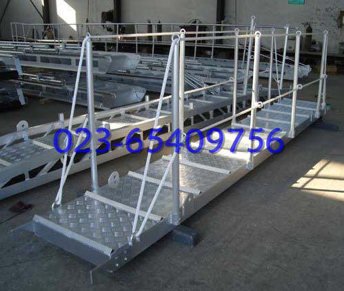 輕型鋁質跳板梯，跳板梯，碼頭跳板梯，船用岸梯